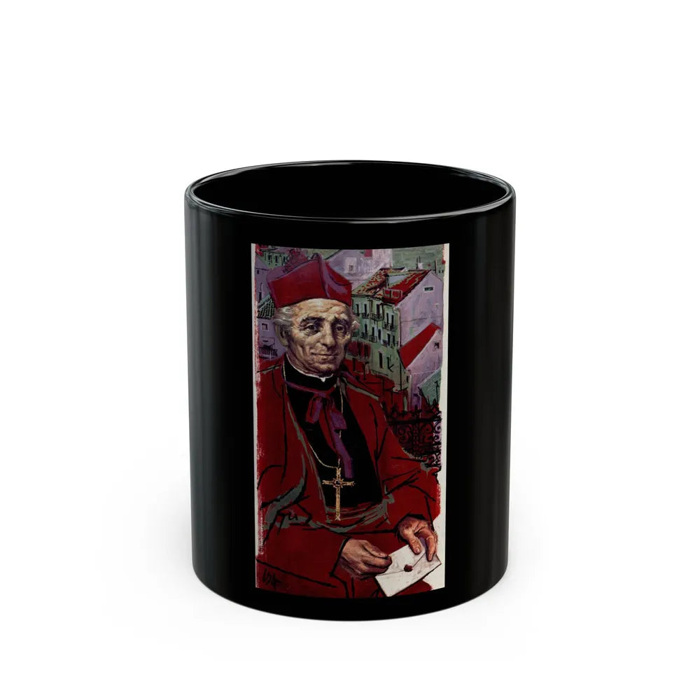 Colliers magazine illustration, November 1956 - Black Coffee Mug-11oz-Go Mug Yourself