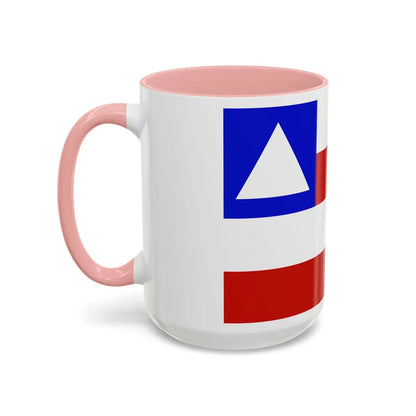 Flag of Bahia Brazil - Accent Coffee Mug-Go Mug Yourself