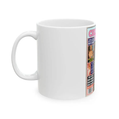 Linda Blair #150 - Mag. Cover (Vintage Female Icon) White Coffee Mug-Go Mug Yourself