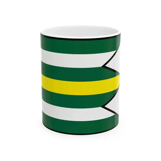 Cebovce Velky Krtis Flag (Slovakia) White Coffee Mug 11oz - Go Mug Yourself