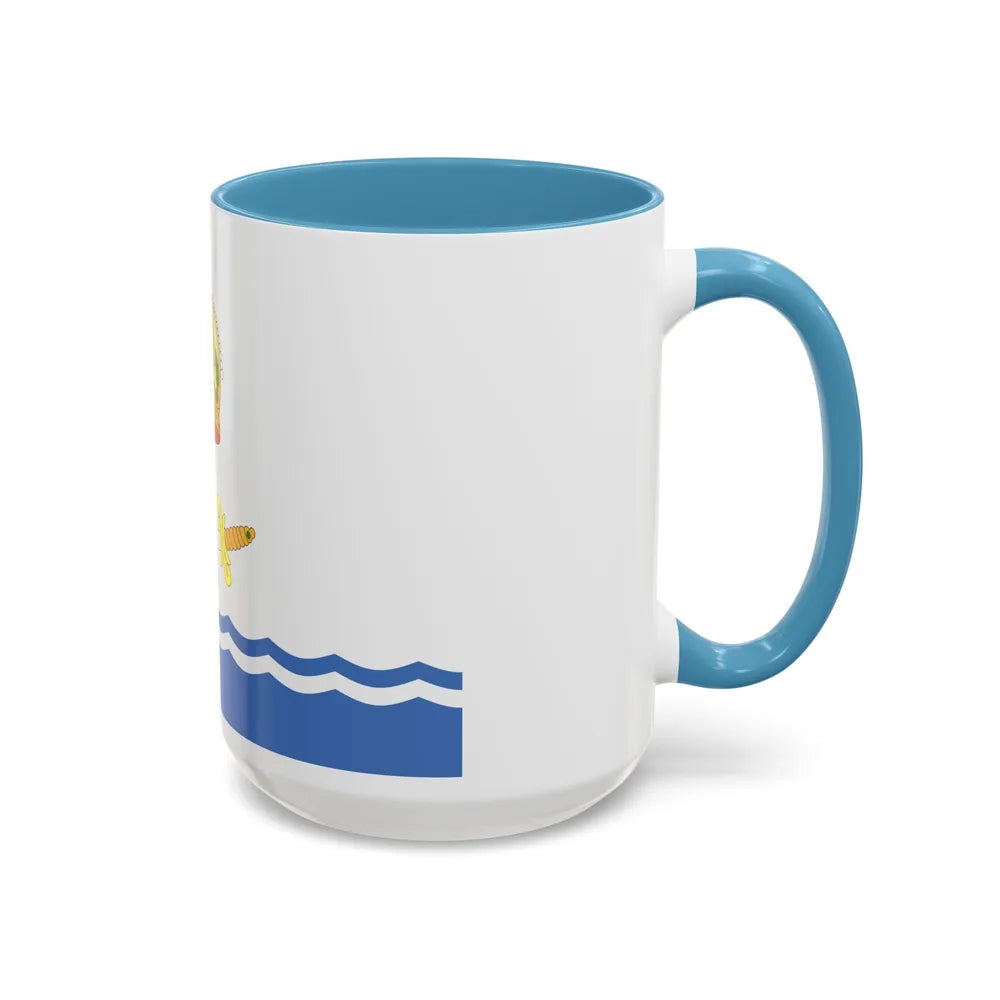 Flag of Astrakhan Russia - Accent Coffee Mug-Go Mug Yourself