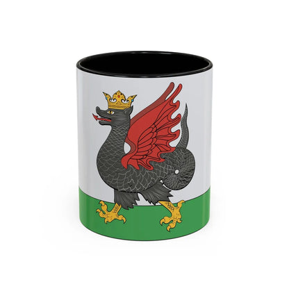 Flag of Kazan Russia - Accent Coffee Mug-11oz-Black-Go Mug Yourself