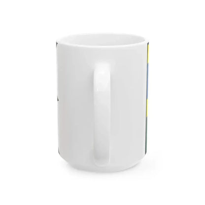 Cecehov Michalovce Flag (Slovakia) White Coffee Mug - Go Mug Yourself