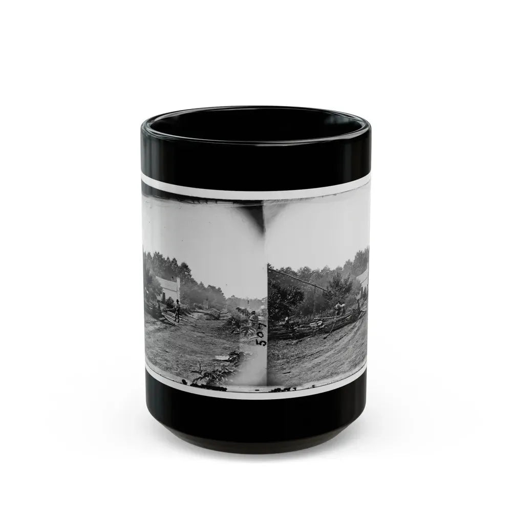 Cedar Mountain, Va. A Confederate Field Hospital (U.S. Civil War) Black Coffee Mug 15oz - Go Mug Yourself