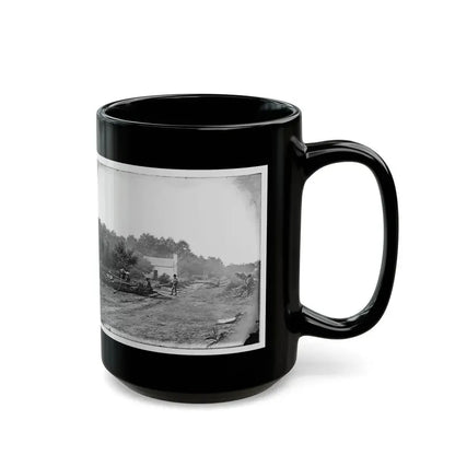 Cedar Mountain, Va. A Confederate Field Hospital (U.S. Civil War) Black Coffee Mug - Go Mug Yourself