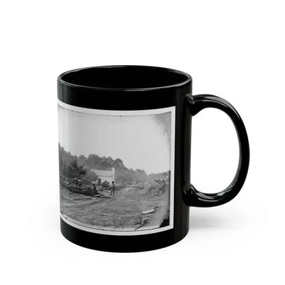 Cedar Mountain, Va. A Confederate Field Hospital (U.S. Civil War) Black Coffee Mug - Go Mug Yourself