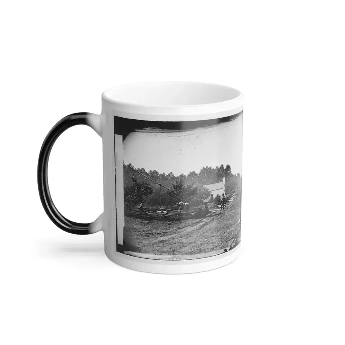 Cedar Mountain, Va. A Confederate Field Hospital (U.S. Civil War) Color Changing Coffee Mug 11oz - Go Mug Yourself
