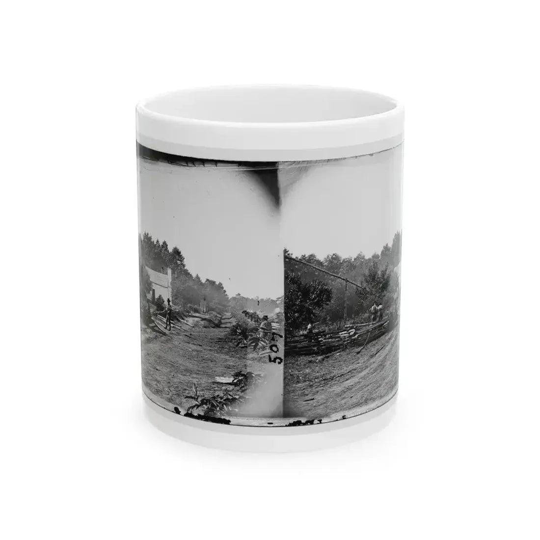 Cedar Mountain, Va. A Confederate Field Hospital (U.S. Civil War) White Coffee Mug 11oz - Go Mug Yourself
