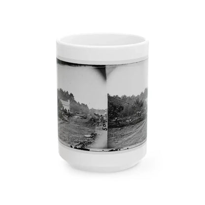 Cedar Mountain, Va. A Confederate Field Hospital (U.S. Civil War) White Coffee Mug 15oz - Go Mug Yourself