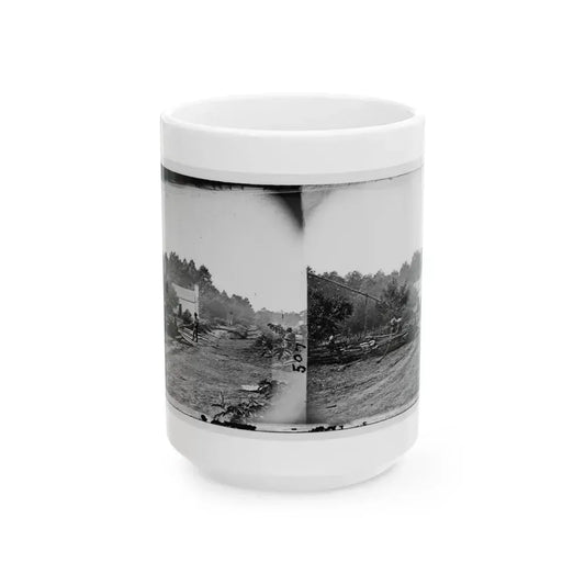 Cedar Mountain, Va. A Confederate Field Hospital (U.S. Civil War) White Coffee Mug 15oz - Go Mug Yourself