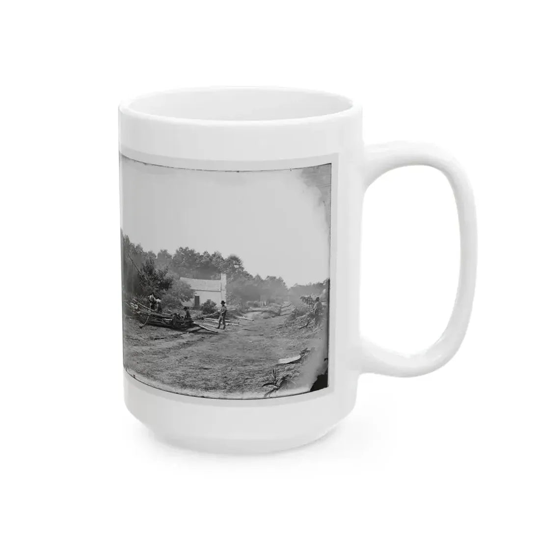 Cedar Mountain, Va. A Confederate Field Hospital (U.S. Civil War) White Coffee Mug - Go Mug Yourself