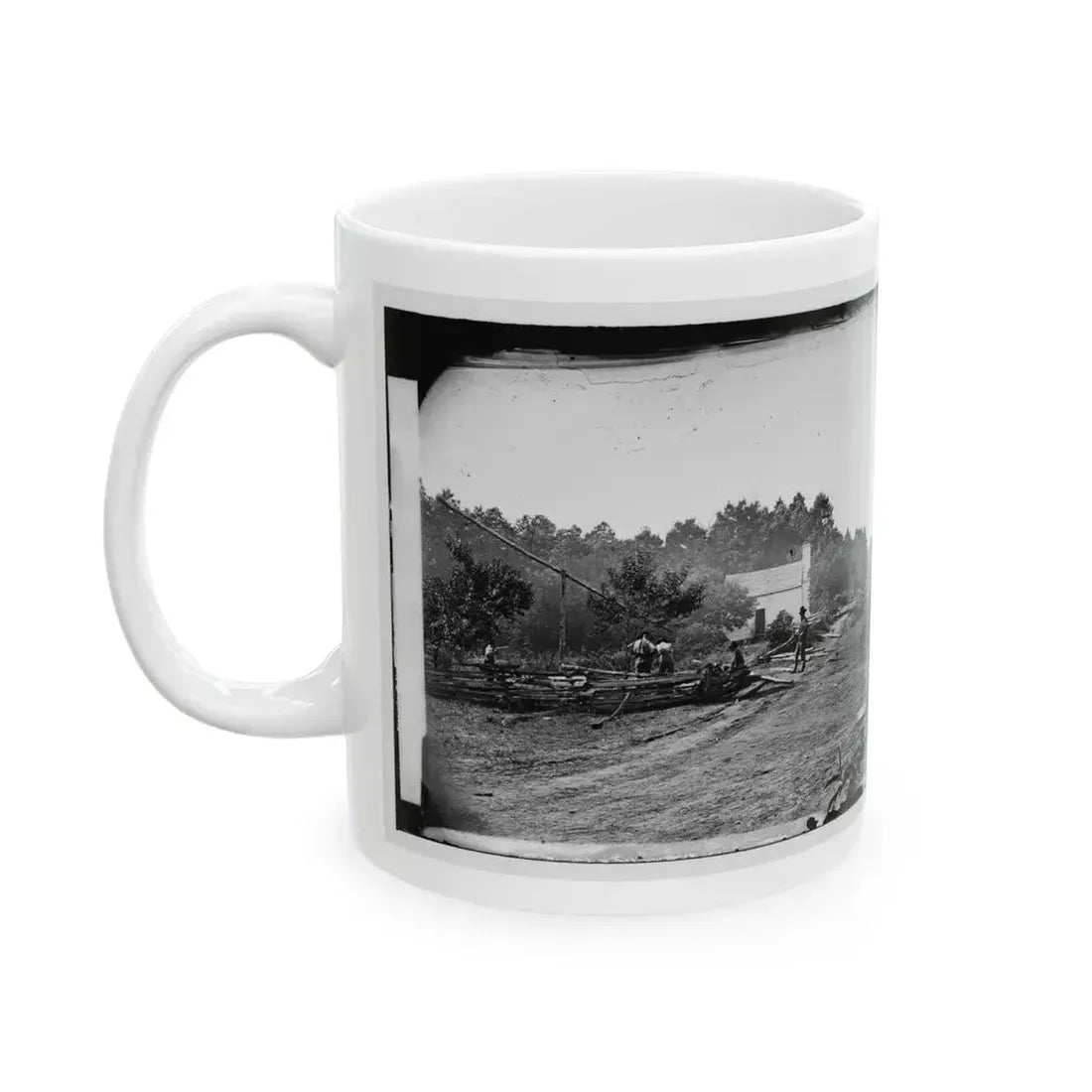 Cedar Mountain, Va. A Confederate Field Hospital (U.S. Civil War) White Coffee Mug - Go Mug Yourself