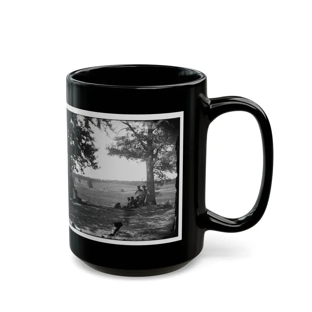 Cedar Mountain, Va. Battlefield Viewed From The West (U.S. Civil War) Black Coffee Mug - Go Mug Yourself