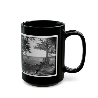 Cedar Mountain, Va. Battlefield Viewed From The West (U.S. Civil War) Black Coffee Mug - Go Mug Yourself