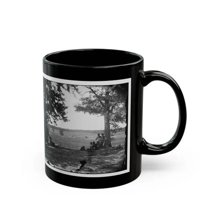 Cedar Mountain, Va. Battlefield Viewed From The West (U.S. Civil War) Black Coffee Mug - Go Mug Yourself
