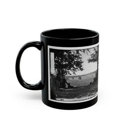 Cedar Mountain, Va. Battlefield Viewed From The West (U.S. Civil War) Black Coffee Mug - Go Mug Yourself