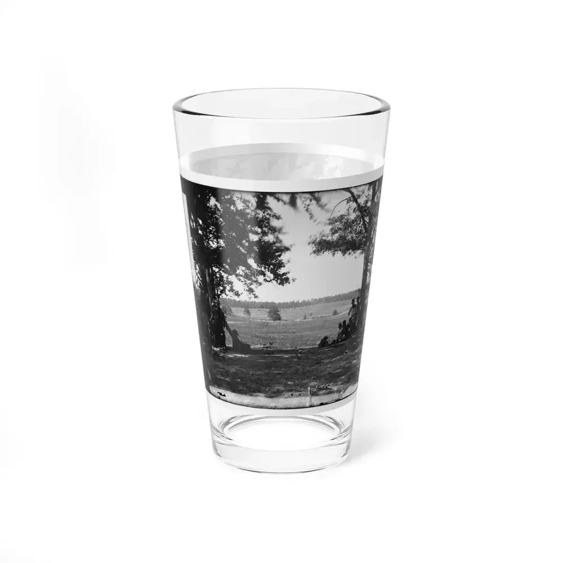 Cedar Mountain, Va. Battlefield Viewed From The West (U.S. Civil War) Pint Glass 16oz - Go Mug Yourself