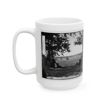 Cedar Mountain, Va. Battlefield Viewed From The West (U.S. Civil War) White Coffee Mug - Go Mug Yourself