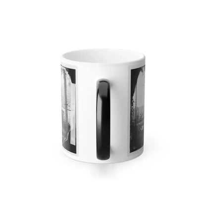 Cedar Mountain, Va. Family Group Before the House in Which Gen. Charles S. Winder (C.S.A.) Died (U.S. Civil War) Color Changing Coffee Mug 11oz - Go Mug Yourself