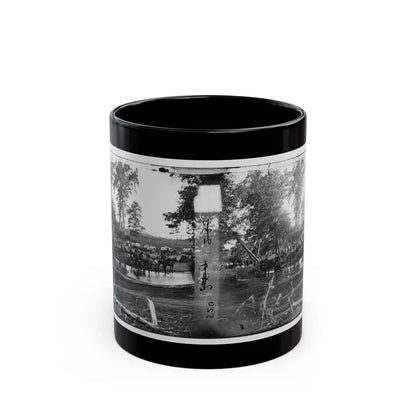 Cedar Mountain, Va. Federal Battery Fording A Tributary Of The Rappahannock On The Day Of Battle (U.S. Civil War) Black Coffee Mug 11oz - Go Mug Yourself