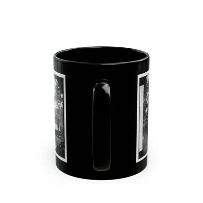 Cedar Mountain, Va. Federal Battery Fording A Tributary Of The Rappahannock On The Day Of Battle (U.S. Civil War) Black Coffee Mug - Go Mug Yourself
