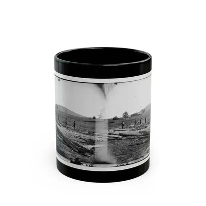 Cedar Mountain, Va. Union Graves On The Battlefield (U.S. Civil War) Black Coffee Mug 11oz - Go Mug Yourself