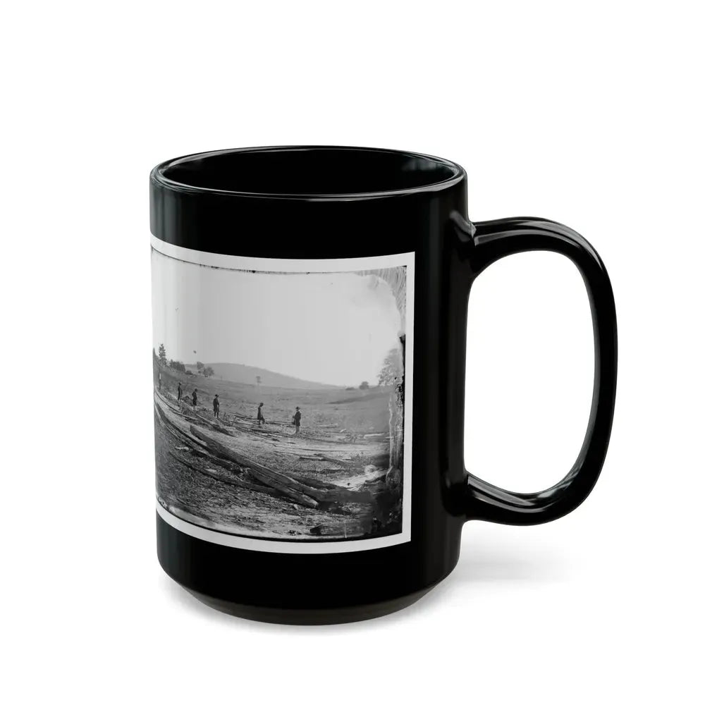 Cedar Mountain, Va. Union Graves On The Battlefield (U.S. Civil War) Black Coffee Mug - Go Mug Yourself