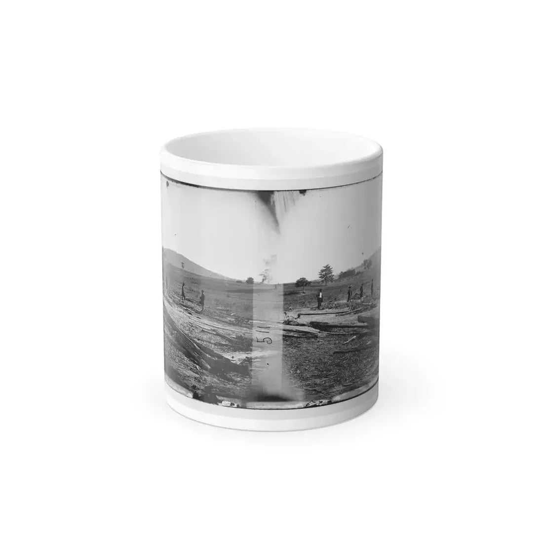 Cedar Mountain, Va. Union Graves on the Battlefield (U.S. Civil War) Color Changing Coffee Mug 11oz Default Title 11oz - Go Mug Yourself