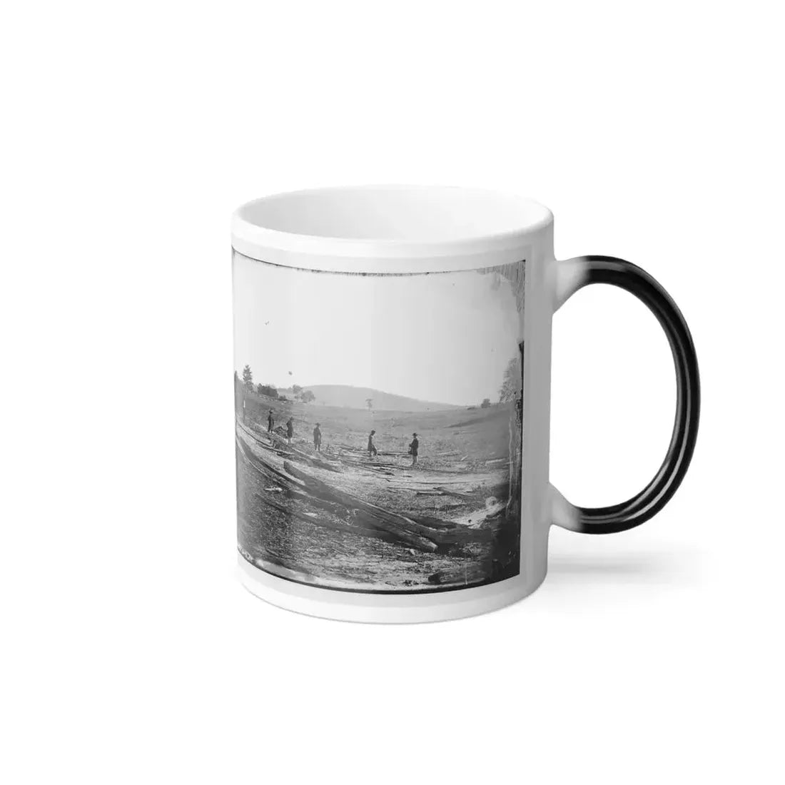 Cedar Mountain, Va. Union Graves on the Battlefield (U.S. Civil War) Color Changing Coffee Mug 11oz - Go Mug Yourself