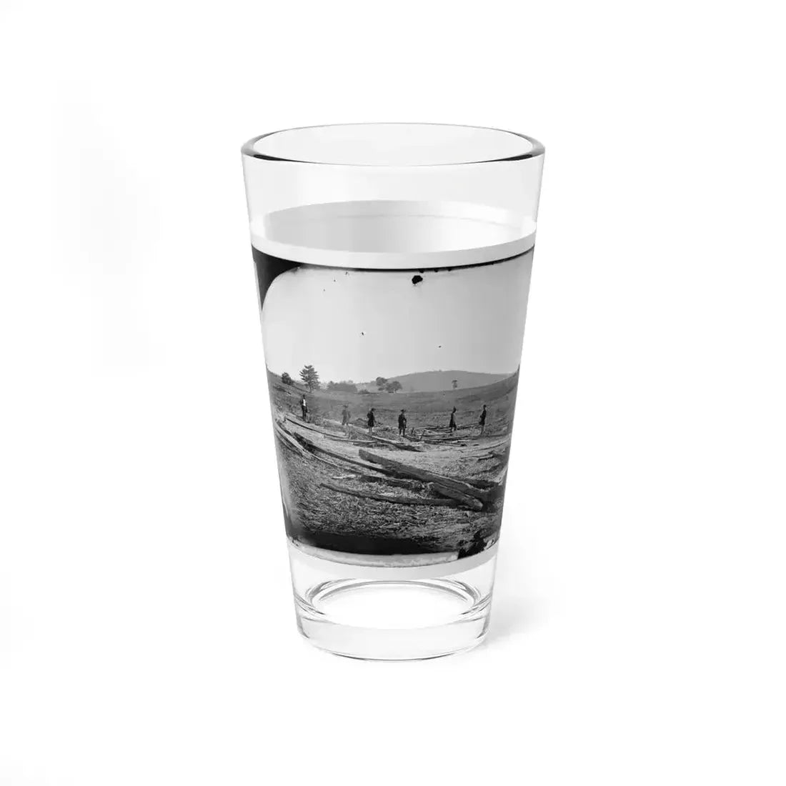 Cedar Mountain, Va. Union Graves On The Battlefield (U.S. Civil War) Pint Glass 16oz - Go Mug Yourself