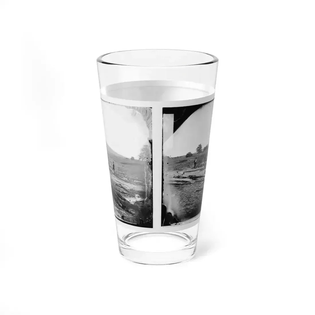 Cedar Mountain, Va. Union Graves On The Battlefield (U.S. Civil War) Pint Glass 16oz - Go Mug Yourself