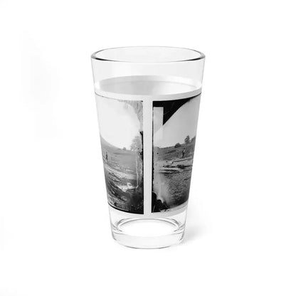 Cedar Mountain, Va. Union Graves On The Battlefield (U.S. Civil War) Pint Glass 16oz - Go Mug Yourself