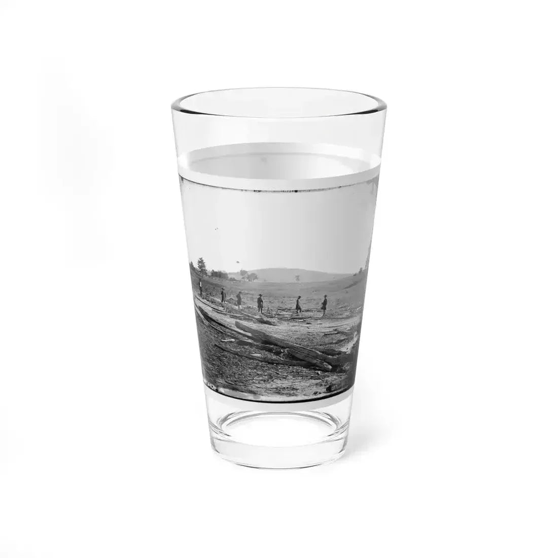 Cedar Mountain, Va. Union Graves On The Battlefield (U.S. Civil War) Pint Glass 16oz - Go Mug Yourself