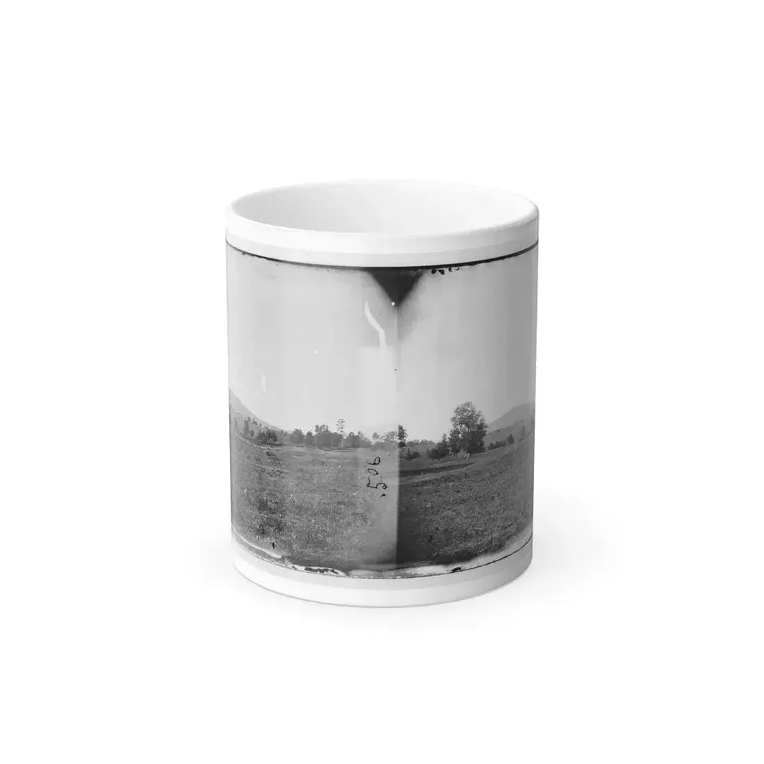 Cedar Mountain, Va. View of Battlefield With the Mountain in the Distance (U.S. Civil War) Color Changing Coffee Mug 11oz Default Title 11oz - Go Mug Yourself