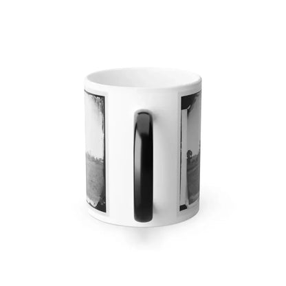 Cedar Mountain, Va. View of Battlefield With the Mountain in the Distance (U.S. Civil War) Color Changing Coffee Mug 11oz - Go Mug Yourself