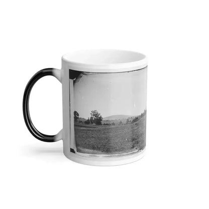 Cedar Mountain, Va. View of Battlefield With the Mountain in the Distance (U.S. Civil War) Color Changing Coffee Mug 11oz - Go Mug Yourself