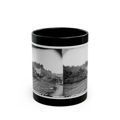 Cedar Mountain, Va. A Confederate Field Hospital (U.S. Civil War) Black Coffee Mug-11oz-Go Mug Yourself