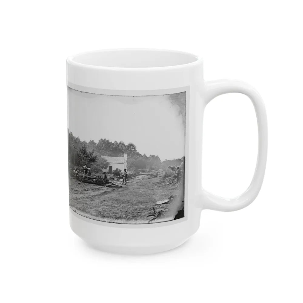 Cedar Mountain, Va. A Confederate Field Hospital (U.S. Civil War) White Coffee Mug-Go Mug Yourself