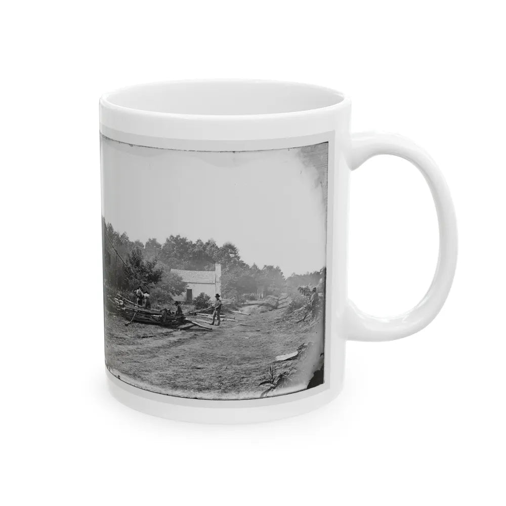 Cedar Mountain, Va. A Confederate Field Hospital (U.S. Civil War) White Coffee Mug-Go Mug Yourself