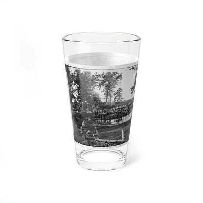 Cedar Mountain, Va. Federal Battery Fording A Tributary Of The Rappahannock On The Day Of Battle (U.S. Civil War) Pint Glass 16oz-Go Mug Yourself