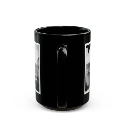 Cedar Mountain, Va. Union Graves On The Battlefield (U.S. Civil War) Black Coffee Mug-Go Mug Yourself