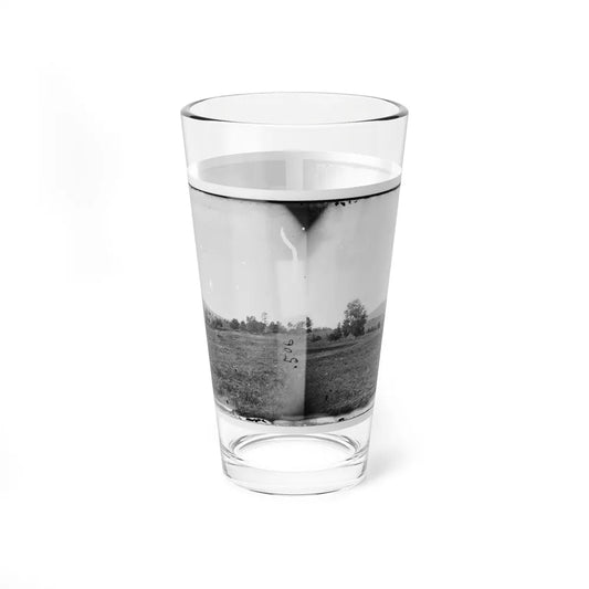 Cedar Mountain, Va. View Of Battlefield With The Mountain In The Distance (U.S. Civil War) Pint Glass 16oz-16oz-Go Mug Yourself