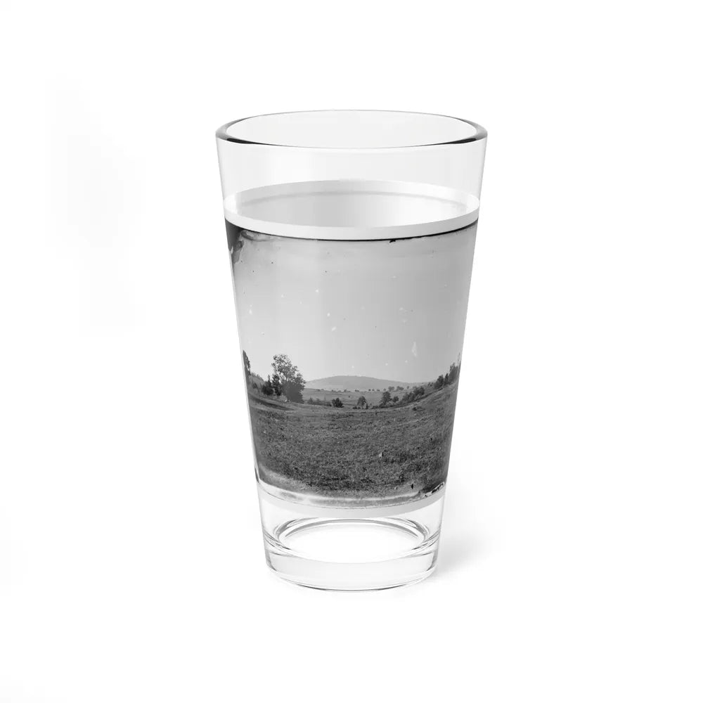 Cedar Mountain, Va. View Of Battlefield With The Mountain In The Distance (U.S. Civil War) Pint Glass 16oz-Go Mug Yourself