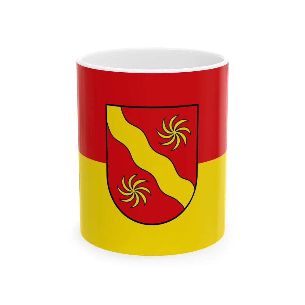 Flag of Warendorf Germany - White Coffee Mug-11oz-Go Mug Yourself