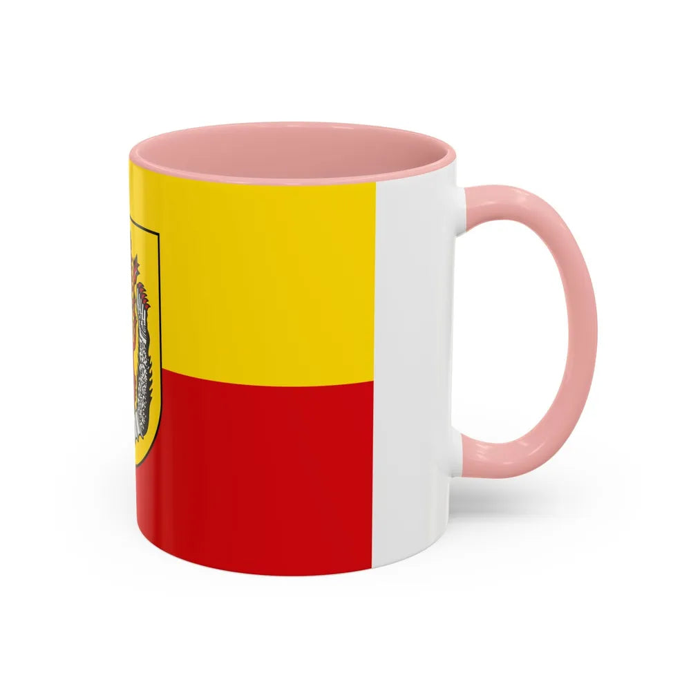 Flag of Diepholz Germany - Accent Coffee Mug-Go Mug Yourself