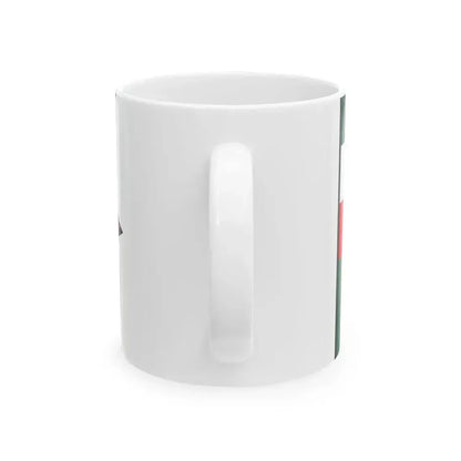 Cejkov Trebisov Flag (Slovakia) White Coffee Mug - Go Mug Yourself