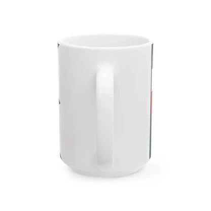 Cejkov Trebisov Flag (Slovakia) White Coffee Mug - Go Mug Yourself