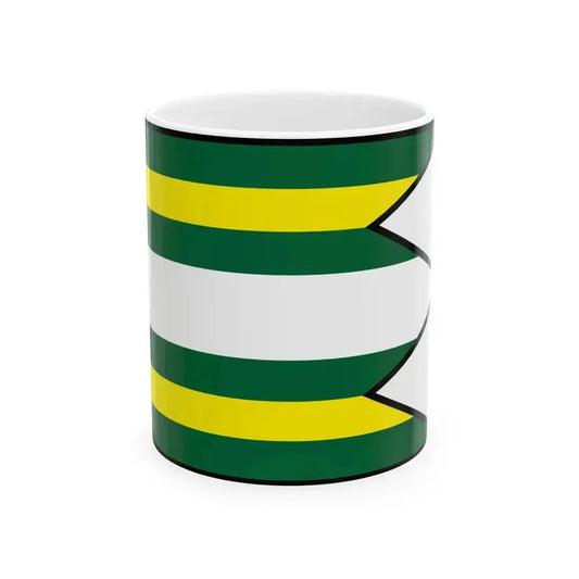 Celadice Nitra Flag (Slovakia) White Coffee Mug 11oz - Go Mug Yourself