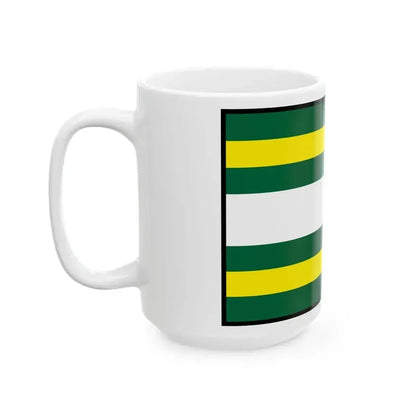 Celadice Nitra Flag (Slovakia) White Coffee Mug - Go Mug Yourself