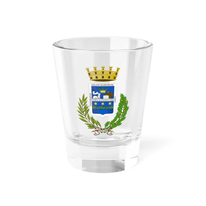Celano-Stemma (Italy) (Coat of Arms) Shot Glass 1.5oz 1.5oz - Go Mug Yourself